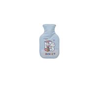 DieffematicRSD Bolsa Agua Caliente Botella de agua caliente de goma, botella de agua caliente con estampado de dibujos animados for calambres, bolsa de agua fría y caliente bonita for calambres menstr