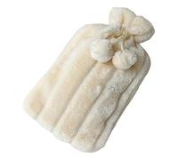 DieffematicRSD Bolsa Agua Caliente Botella de Agua Caliente de Goma Duradera, Bolsa de Agua Caliente de Goma multifunción Suave para Alivio del Dolor de Cuello y Hombro, Botella de Agua Caliente (Col