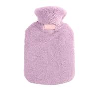 DieffematicRSD Bolsa Agua Caliente Botella de Agua Caliente de Invierno más cálida Caucho Natural Puro Cubierta Gris acogedora Espalda Cuello Cintura Mano Cama Caliente (Color : D)