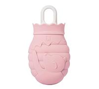 DieffematicRSD Bolsa Agua Caliente Botella de agua caliente de silicona con calefacción, bolsa para botella de agua caliente con cubierta de punto, calentador de manos y pies para invierno, botella de