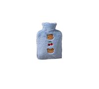 DieffematicRSD Bolsa Agua Caliente Botella de Agua Caliente for la Cama de felpa de PVC Lindo Reutilizable Mano pie Vientre Calentador portátil Bolsas de Agua Caliente Bolsa de Regalo (Color : Dark b