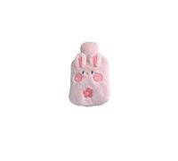 DieffematicRSD Bolsa Agua Caliente Botella de Agua Caliente for la Cama de Felpa de PVC Lindo Reutilizable Mano pie Vientre Calentador portátil Bolsas de Agua Caliente Bolsa de Regalo (Color : Pink)