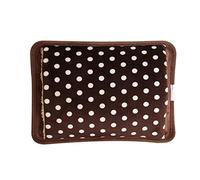 DieffematicRSD Bolsa Agua Caliente Botella Eléctrica De La Mano del Calentador del Invierno Agua Caliente Mano Insertado Carga Eléctrica De Agua Caliente Bolsa (Color : Brown)