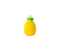 DieffematicRSD Bolsa Agua Caliente Calentador de Manos de Gel de sílice Agua Caliente Recargable Botella de Agua Caliente en Forma de piña inyección de Agua Caliente Mantener Caliente (Color : Yellow