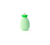 DieffematicRSD Bolsa Agua Caliente Calentador de Manos de Gel de sílice Agua Caliente Recargable Botella de Agua Caliente en Forma de piña inyección de Agua Caliente Mantener Caliente (Color : Green