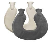 DieffematicRSD Bolsa Agua Caliente Cuello portátil Lavable Cristal Terciopelo Polar cálido Protector Bolsa de Agua Caliente Cubierta Mano pies en Forma extraíble a Prueba de explosiones