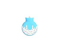 DieffematicRSD Bolsa Agua Caliente Donut Hand Warm Goma Botella de Agua Caliente Agua a Prueba de explosiones Botella de Agua Caliente Bolso Caliente Mano de Bolsillo portátil (Color : Blue)
