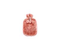 DieffematicRSD Bolsa Agua Caliente Funda for botella de agua caliente, 2 litros, piel de felpa sintética suave, bonita funda for botella de agua caliente, funda for botella de agua caliente, tapa blan