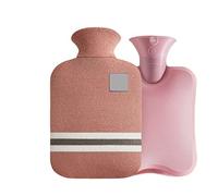 DieffematicRSD Bolsa Agua Caliente Hot Water Bottle with Lid for Cold Protection and Warm Water Injection Portable Hand Warmer Hot Water Bag for Hand Warmer