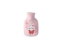 DieffematicRSD Bolsa Agua Caliente Mini herramientas portátiles de invierno, calentador de manos con patrón bonito, botella de agua caliente, seguridad de animales de dibujos animados de felpa a prueb