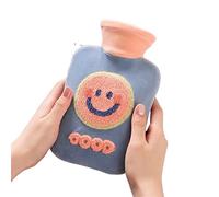 DieffematicRSD Bolsa Agua Caliente Water Injection Hot Water Bag Warm Water Bag Water Explosion-Proof Flushing Hand Warmer (Color : Blue)