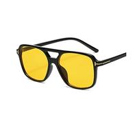 DieffematicTYJ Gafas De Sol Mujer Sunglasses Double Bridge Sunglasses