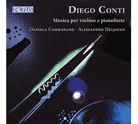 Diego Conti : Musique pour violon et piano. Cammarano, Deljavan.