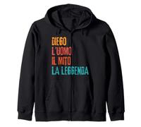 Diego L'Uomo Il Mito La Leggenda Festa di Compleanno Sudadera con Capucha