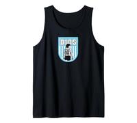 Diego Maradona D10S Escudo Retro Football Soccer Camiseta sin Mangas