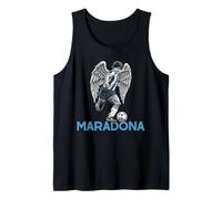 Diego Maradona Rip Angel Wings D10S Fútbol Fútbol Camiseta sin Mangas