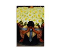 Diego Rivera - Cuadros decorativos impermeables y resistentes a las manchas, pósteres de alta definición, adecuados para múltiples escenarios en salas de estar, dormitorios y oficinas, estilo sin