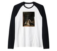 Diego Velázquez - Las Meninas #2 arte Camiseta Manga Raglan