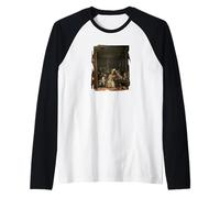 Diego Velazquez - Señoras en Espera Camiseta Manga Raglan