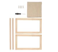 DIEKE Cama desmontable para mascotas, para gatitos, cachorros, cumpleaños, hamaca elevada para gatitos, marco de madera, muebles para gatos