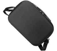 DIEKE Funda protectora rígida de gran capacidad a prueba de golpes con mango ergonómico para accesorios de anfitrión de estudio, funda protectora para estudio