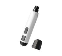 DIEKE Molinillo de uñas para mascotas con doble luz y pantalla LCD para el cuidado preciso de las uñas en casa, amoladora eléctrica sensible de uñas para mascotas