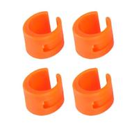 DIEKE Protector de cadena de goma para bicicleta, protector de marco de bicicleta, almohadilla de goma, protección contra colisiones, anillos de horquilla de bicicleta