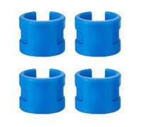 DIEKE Protector de cadena de goma para bicicleta, protector de marco de bicicleta, almohadilla de goma, protección contra colisiones, anillos de horquilla de bicicleta
