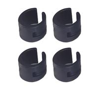 DIEKE Protector de cadena de goma para bicicleta, protector de marco de bicicleta, almohadilla de goma, protección contra colisiones, anillos de horquilla de bicicleta