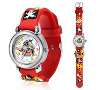 DIELIANHUA Reloj para Niños, 3D Reloj Analógico para Niño, Luminosos Relojs Analógico para Niño, Relojes Cuarzo Niña, Relojes para Niños de 3 A 10 Años/D