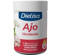 Dielisa - Ajo 1, Complemento Alimenticio a Base de Ajo Macerado, Contribuye a Favorecer la Circulación Sanguínea y a Mantener unos Niveles Normales de Colesterol - 90 Perlas