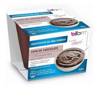 Dielisa - biform Copa de Chocolate, Crema Sustitutiva de Comidas para el Control del Peso, Cada Unidad Aporta 215 Kcal, Lista para Tomar - 210 g