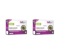 Dielisa - Biform Doble Acción, Complemento Alimenticio con H20 Slim, Nopal, Cromo y Extracto de Judía, Ayuda a Captar Grasas y a Controlar el Apetito - 30 Cápsulas (Paquete de 2)