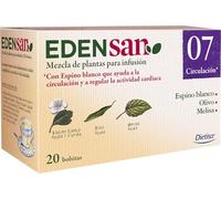 Dietisa Infusiones – Edensan Circulación 07 – Envase 20 filtros (20 infusiones)