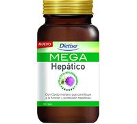 Dielisa Complemento alimenticio Mega Hepático con extracto de cardo mariano – 60 cápsulas