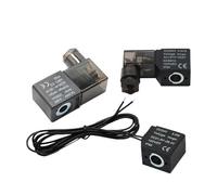 DIELKAFNP 1PCS Bobina de válvula solenoide neumática 4V210 3V210 DC12V DC24V AC110V AC220V Bobina de válvula solenoide(Led Coil 110,DC12V)