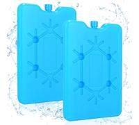 DIELOVEHUA 200ML Acumuladores de Frio, Paquete Frío Extraplano, Bolsas de Hielo, Bloques Congeladores de Frío Pequeños, Reutilizables, para Viajar y Acampar