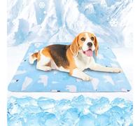 DIELOVEHUA Alfombra Refrescante para Perros y Gatos,40 x 50 CM Alfombrilla de Enfriamiento para Mascotas, Pet Cooling Mat, Autoenfriante, Manta Refrescante para Perros para Sofás Camping,Piso