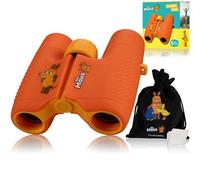 DieMaus Binoculares 6x21 para niños con Bolsa - Binoculares duraderos y Ligeros para jóvenes exploradores