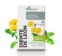 Soria Natural Cápsulas 14-S Diente de León – Diurético y Depurativo – 30 cápsulas