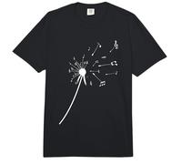 Diente De León Flor Música Nota Gráfica Naturaleza Canción Música Meme Comfort Colors Adult Heavyweight T-Shirt