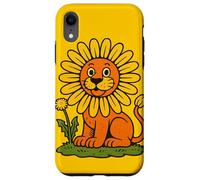 Diente de león León Divertido Flor Juego de Palabras Caprichoso Naturaleza Animal Carcasa para iPhone XR