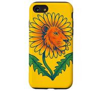 Diente de león León Divertido Flor Juego de Palabras Caprichoso Naturaleza Animal Carcasa para iPhone SE (2020) / 7/8