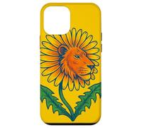 Diente de león León Divertido Flor Juego de Palabras Caprichoso Naturaleza Animal Carcasa para iPhone 12 Mini