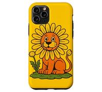 Diente de león León Divertido Flor Juego de Palabras Caprichoso Naturaleza Animal Carcasa para iPhone 11 Pro