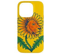 Diente de león León Divertido Flor Juego de Palabras Caprichoso Naturaleza Animal Carcasa para iPhone 14 Pro