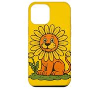 Diente de león León Divertido Flor Juego de Palabras Caprichoso Naturaleza Animal Carcasa para iPhone 12 Pro MAX