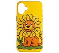 Diente de león León Divertido Flor Juego de Palabras Caprichoso Naturaleza Animal Carcasa para iPhone 16 Plus