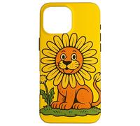 Diente de león León Divertido Flor Juego de Palabras Caprichoso Naturaleza Animal Carcasa para iPhone 16 Pro MAX