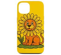 Diente de león León Divertido Flor Juego de Palabras Caprichoso Naturaleza Animal Carcasa para iPhone 13